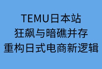 TEMU日本站的市场表现如何