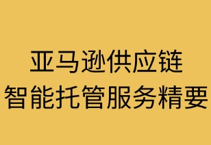 亚马逊供应链智能托管服务精要解析