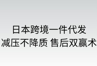 日本跨境一件代发：减压不降质，售后双赢术