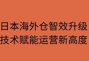 日本海外仓智效升级：技术赋能运营新高度