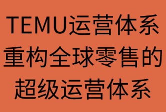 TEMU的运营体系